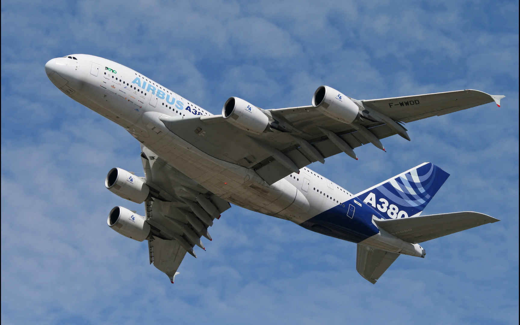 空中客车A380客机图片壁纸
