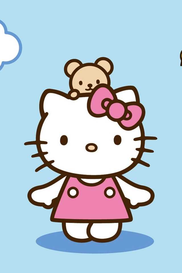 可爱卡通猫Hello Kitty高清手机壁纸第二辑