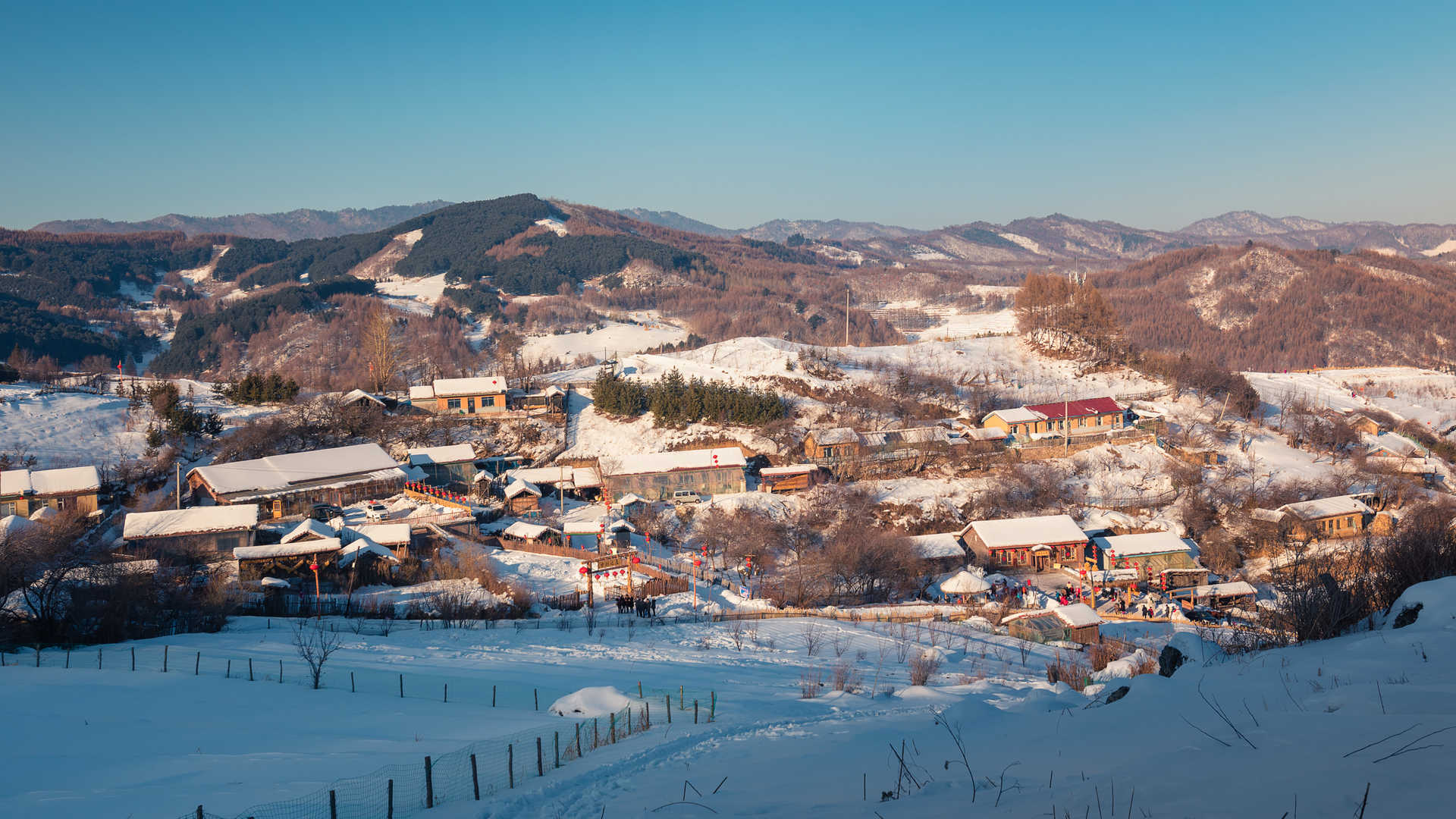 冬季雪景图片大全