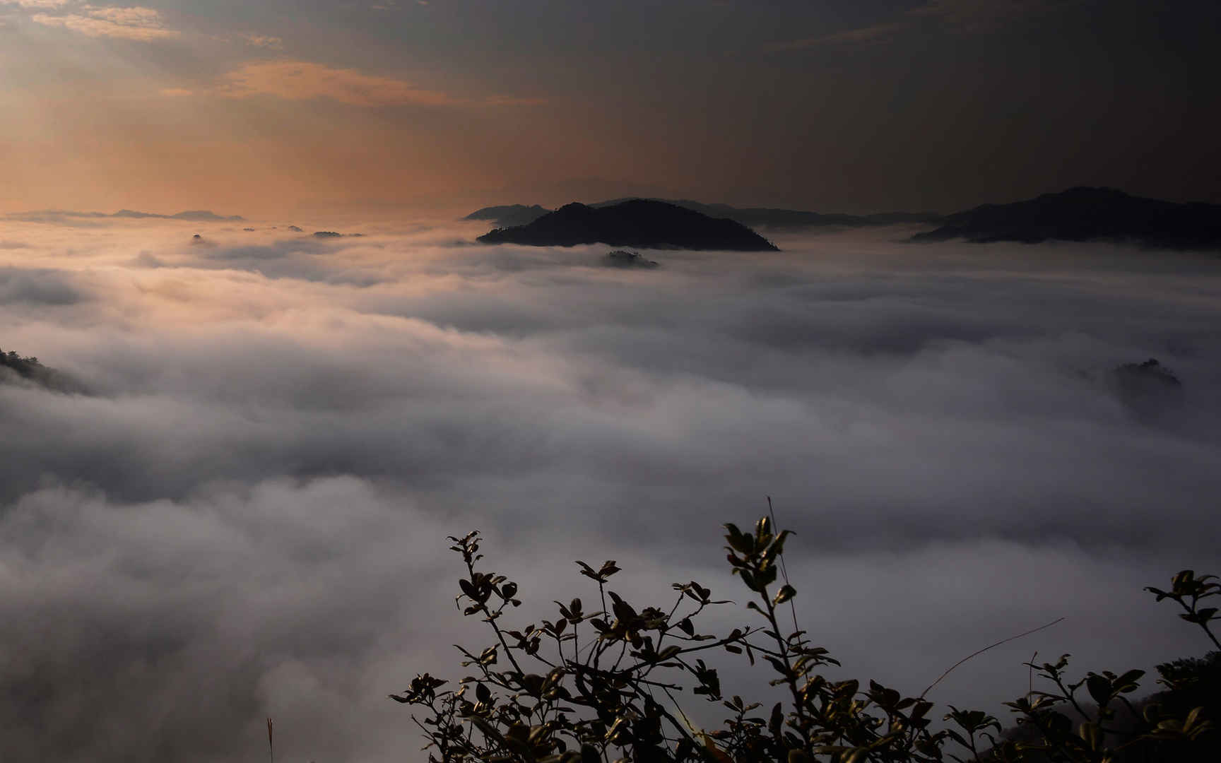 武夷山云海风景壁纸