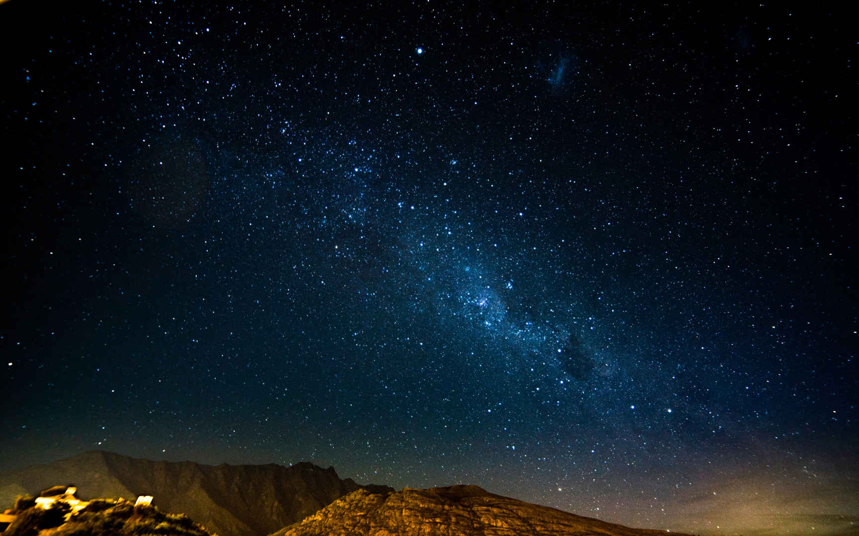 唯美繁星点点的星空图片