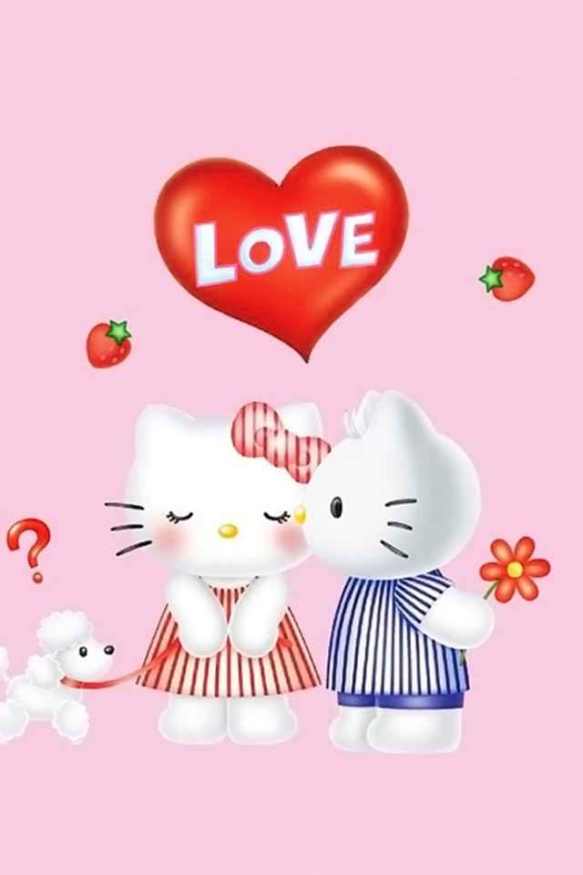 可爱卡通猫Hello Kitty高清手机壁纸第二辑