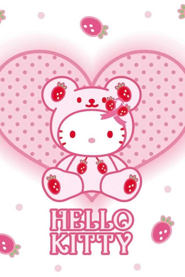 可爱卡通猫Hello Kitty高清手机壁纸第二辑