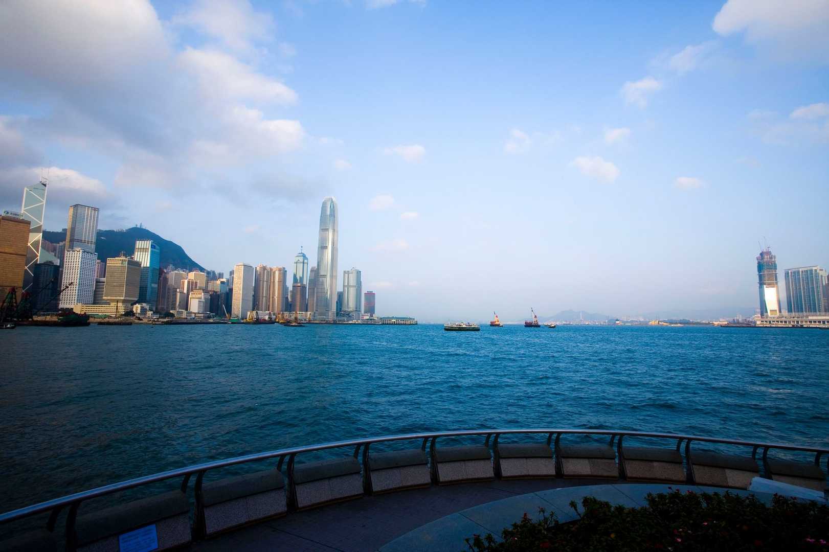 香港维多利亚港风景 第一辑