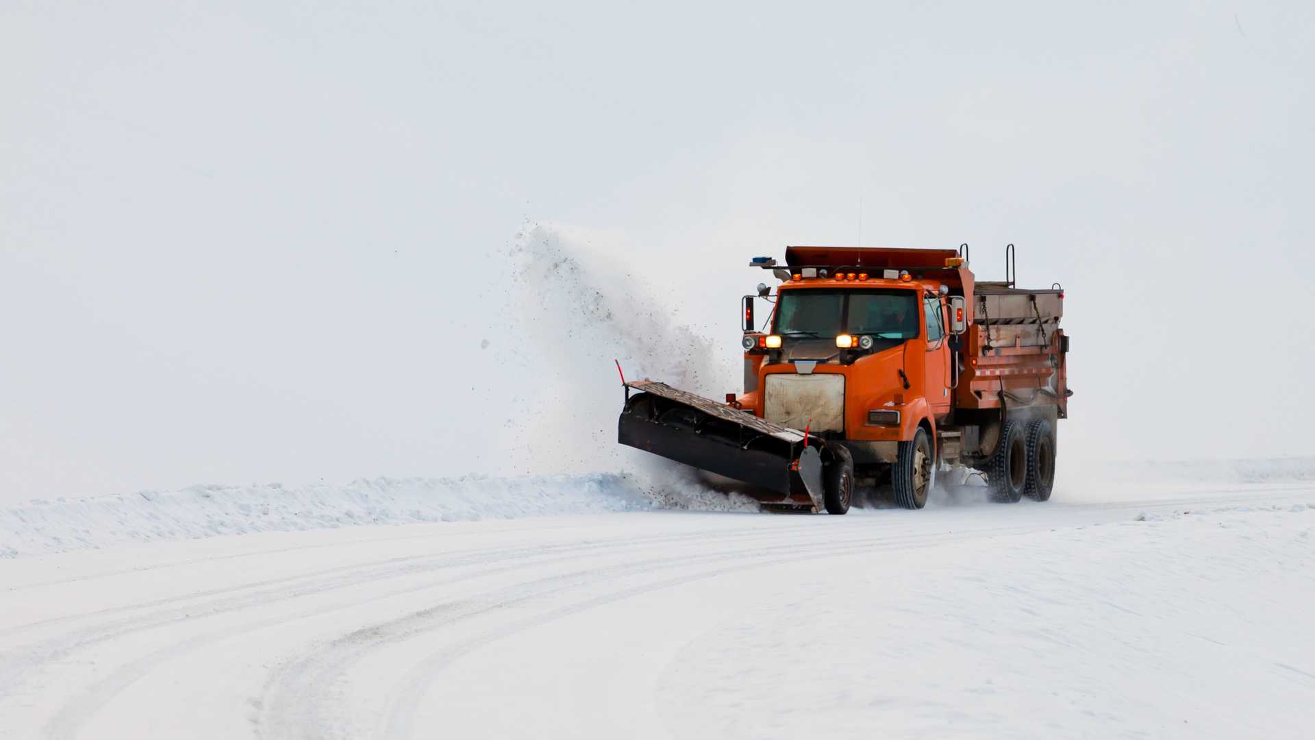 铲雪车图片壁纸