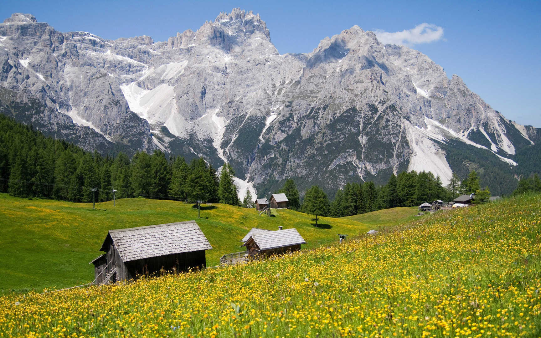 阿尔卑斯山高清自然美景