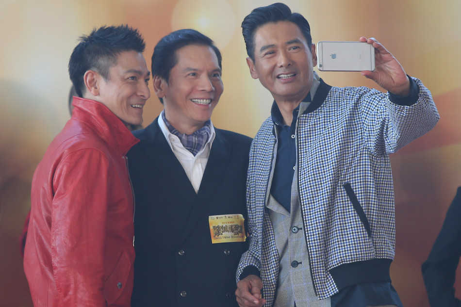 《澳门风云3》开机  李宇春加入与华仔存在对手戏