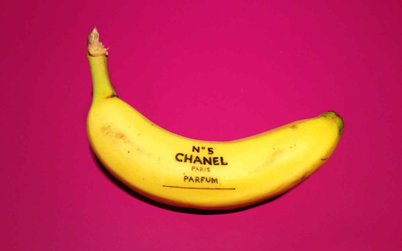 香蕉创意图案壁纸