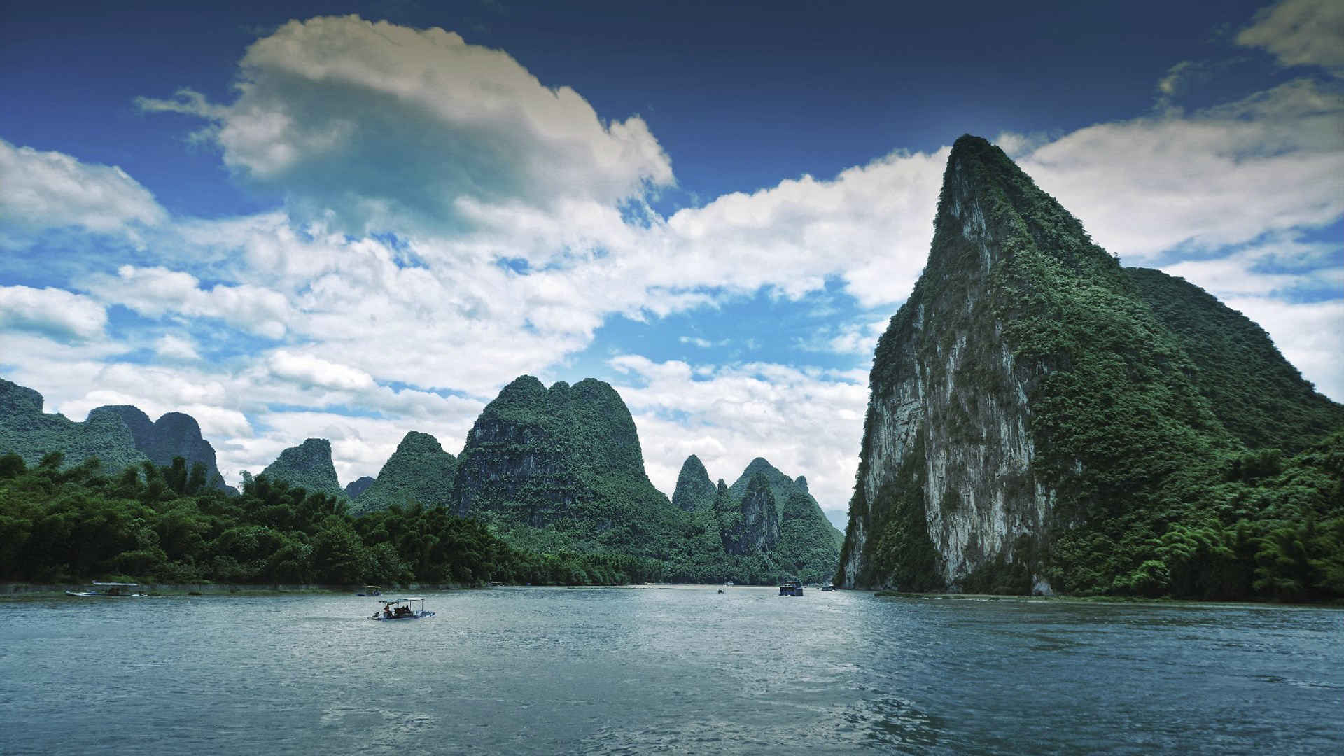 桂林山水甲天下风景壁纸