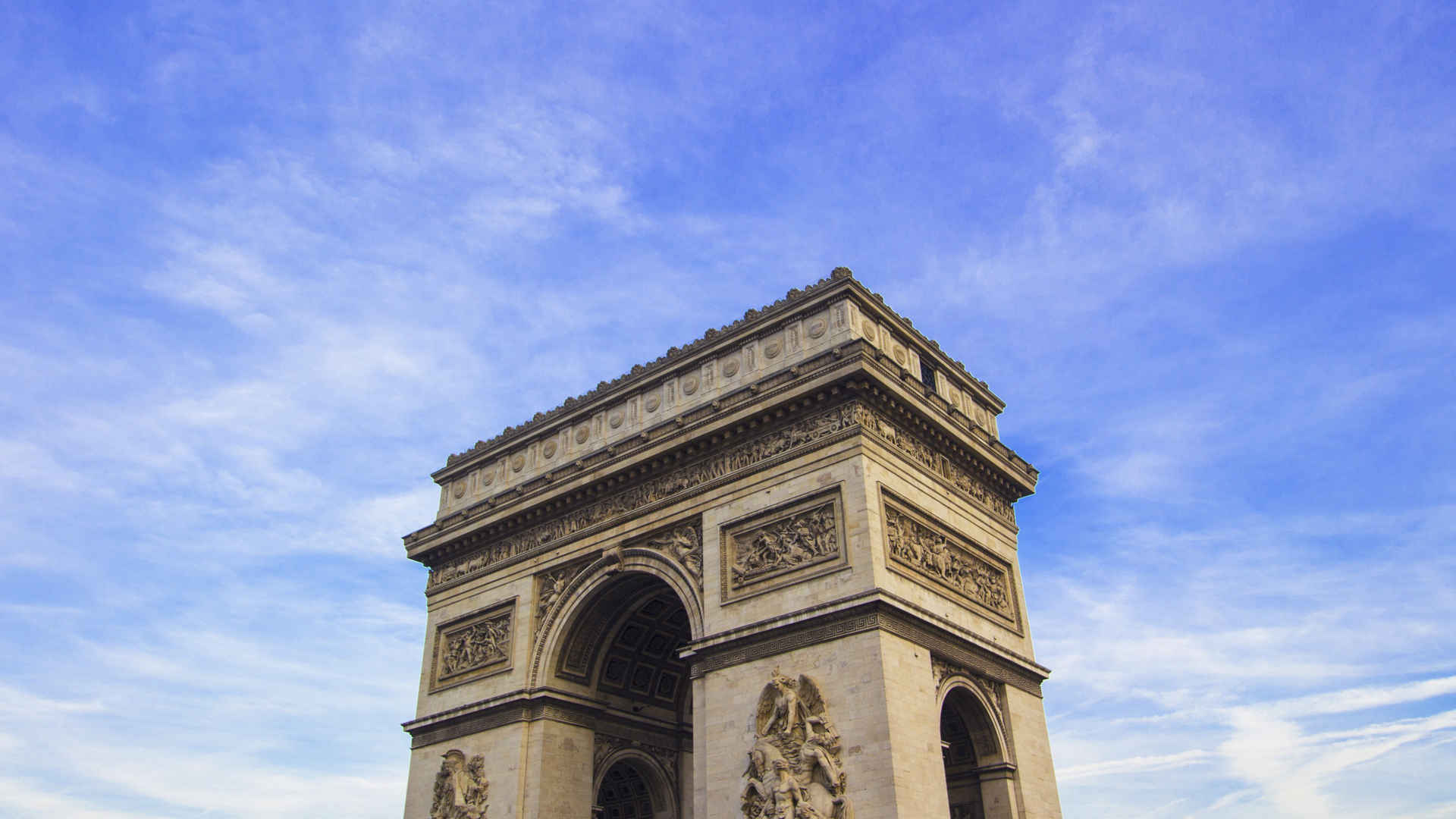 法国巴黎凯旋门图片