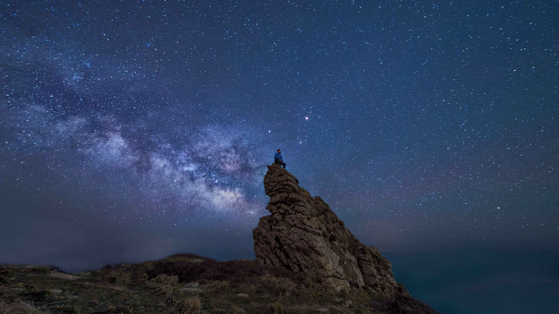 唯美星空图片壁纸