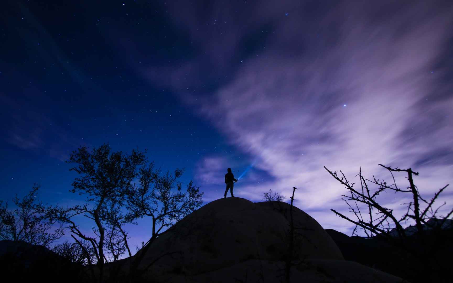 唯美繁星点点的星空图片