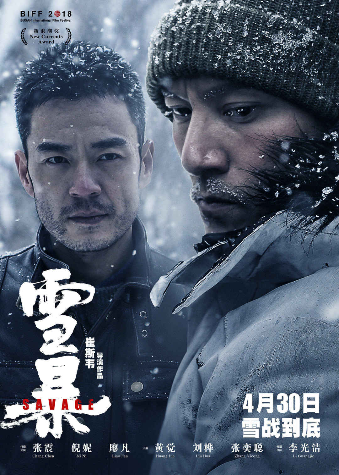 《雪暴》高清海报