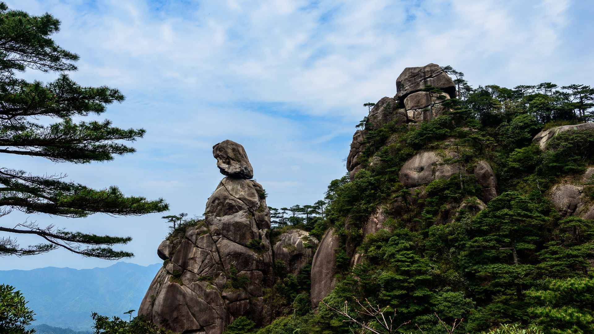 江西三清山优美风景图片