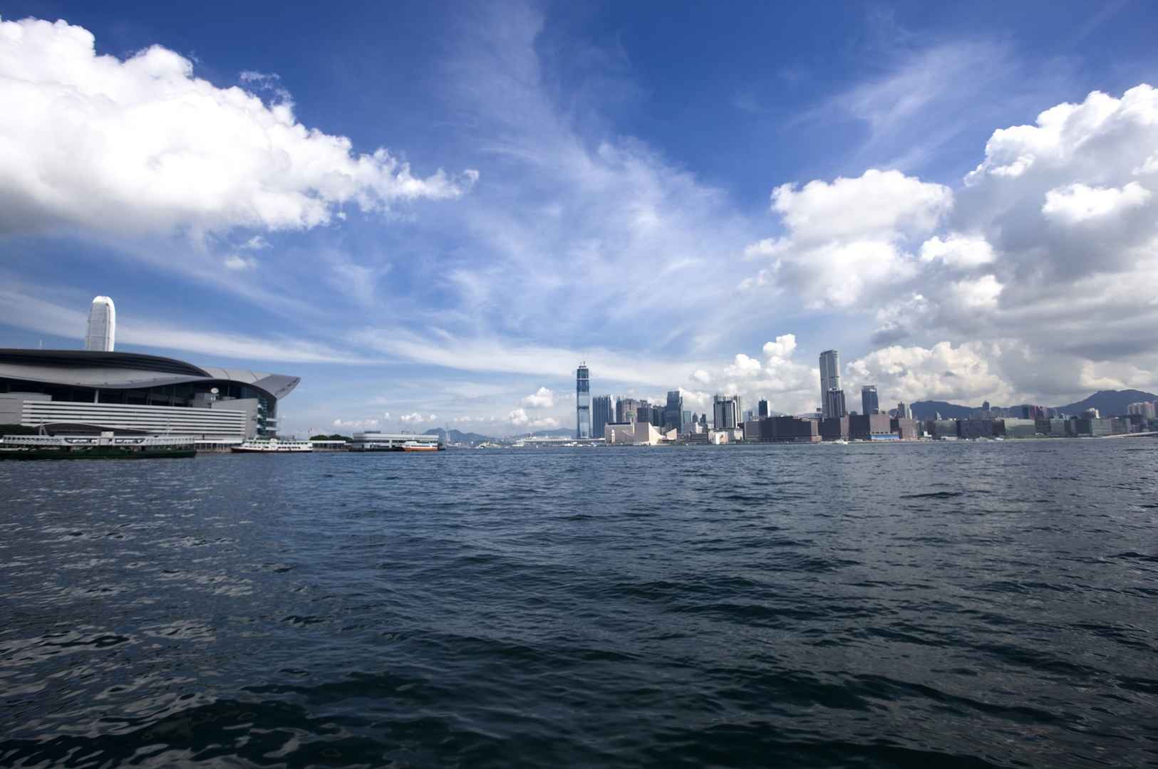 香港维多利亚港风景 第一辑