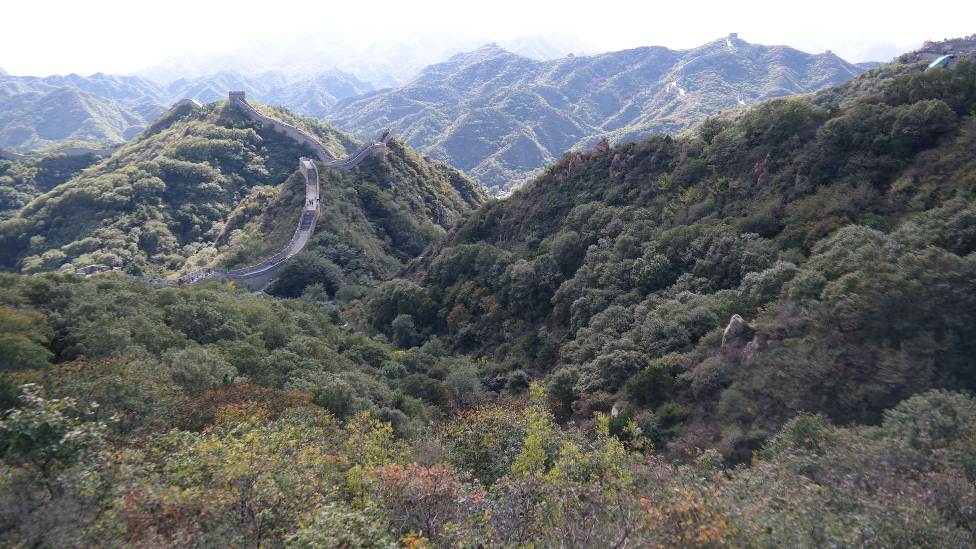 北京八达岭长城古迹图片