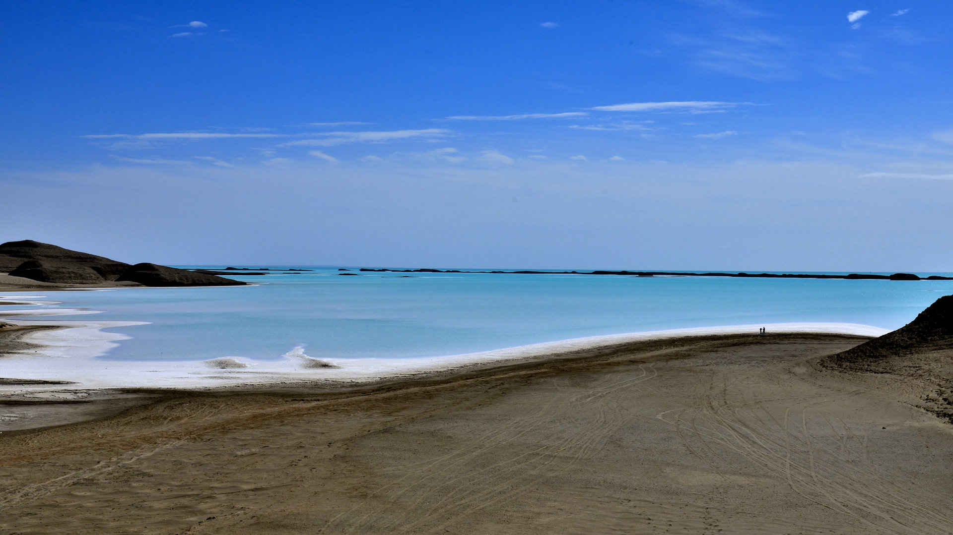 青海茶卡盐湖风景壁纸