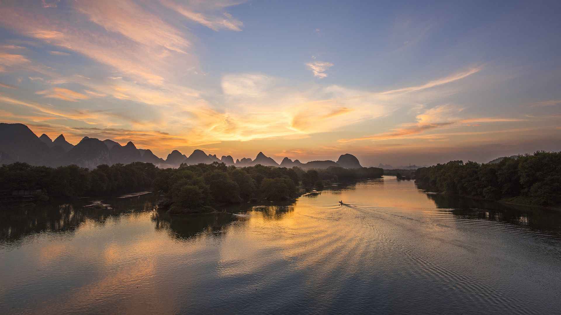 广西桂林漓江旅游风光图片