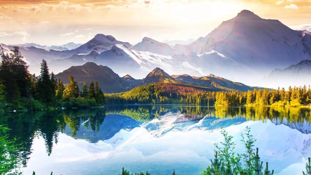 唯美高清4k湖泊自然风景桌面壁纸图片
