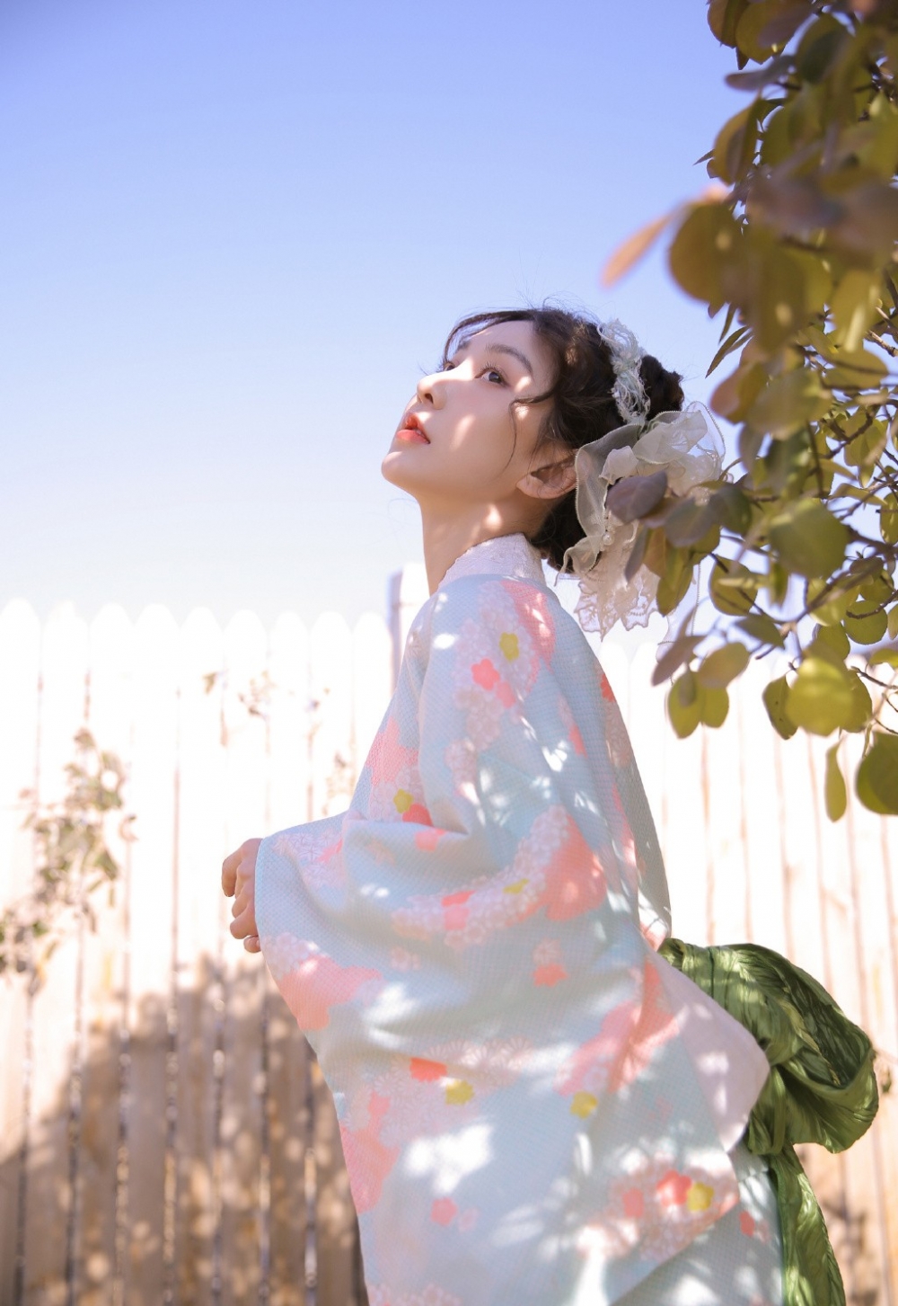 气质温柔五官精致养眼的日本和服美女粉嫩少女心唯美个性写真