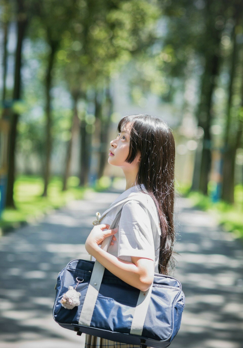 日系少女校服可爱清纯楚楚可人