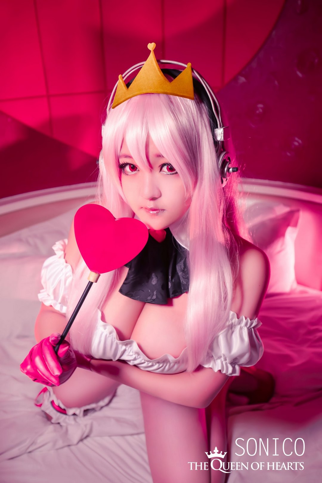 靓丽大奶美女cosplay超级索尼子美腿诱惑