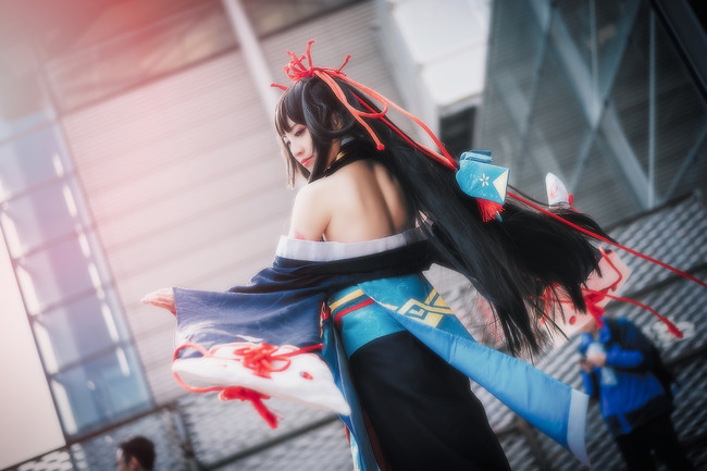 古风萝莉魔王想COSPLAY阴阳师手游彼岸花