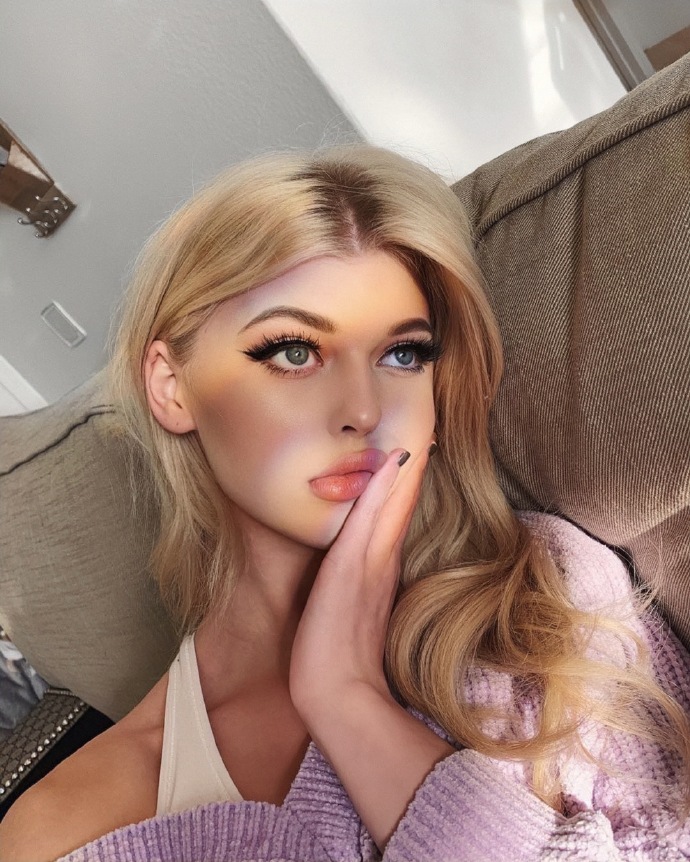 美国网红Loren Gray 真人版芭比娃娃