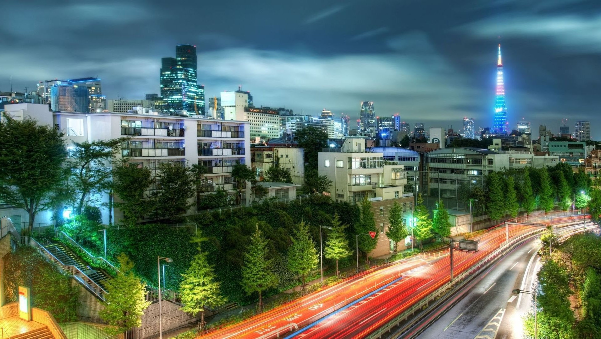 东京夜景图片壁纸