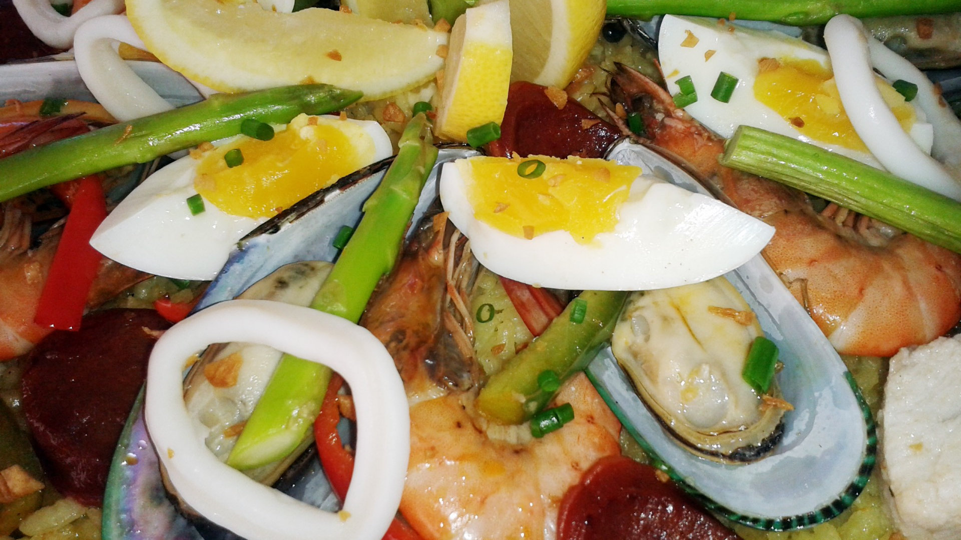 美食海鲜饭菜图片