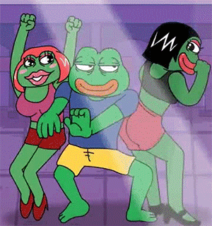 沙雕青蛙跳舞