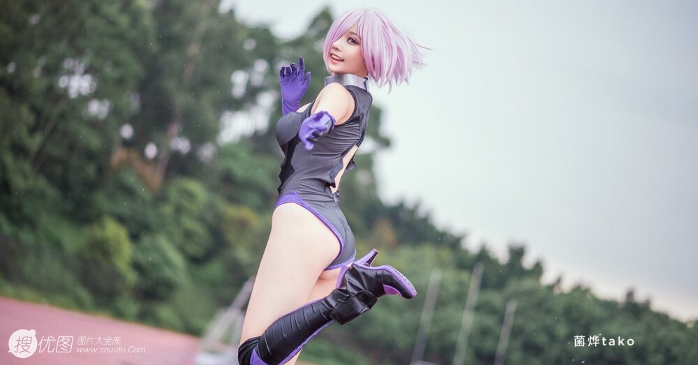 卡哇伊可爱萌动漫美女博主菌烨tako性感Cosplay18禁写真图片集