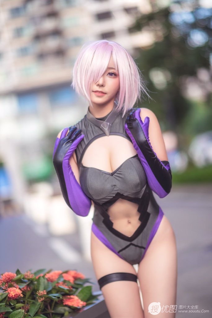 卡哇伊可爱萌动漫美女博主菌烨tako性感Cosplay18禁写真图片集