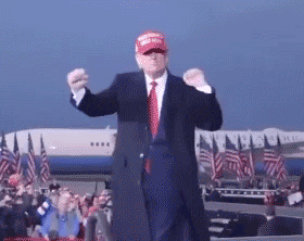 特朗普总统竞选跳YMCA舞动图表情