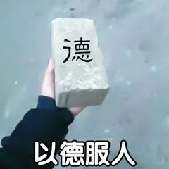 七彩砖头表情包：听说你们要打架？